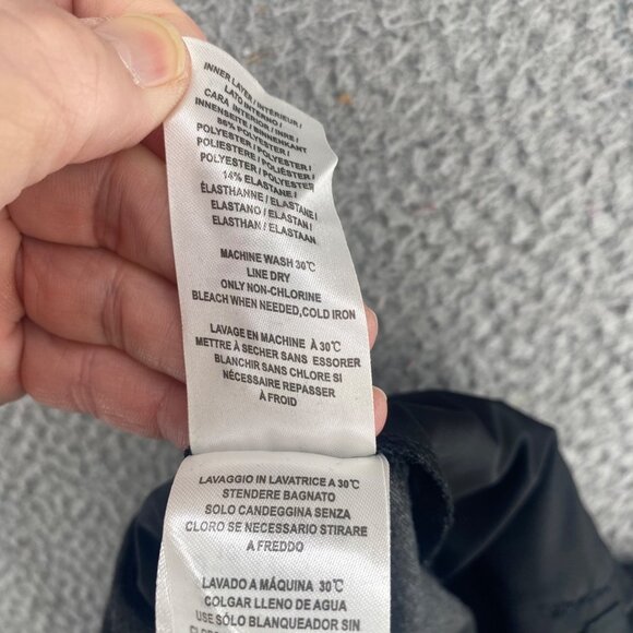 Lysse Pants Womens Large Black Plaid Ponte Leggings Pull On Stretch Activewear - Picture 7 of 12